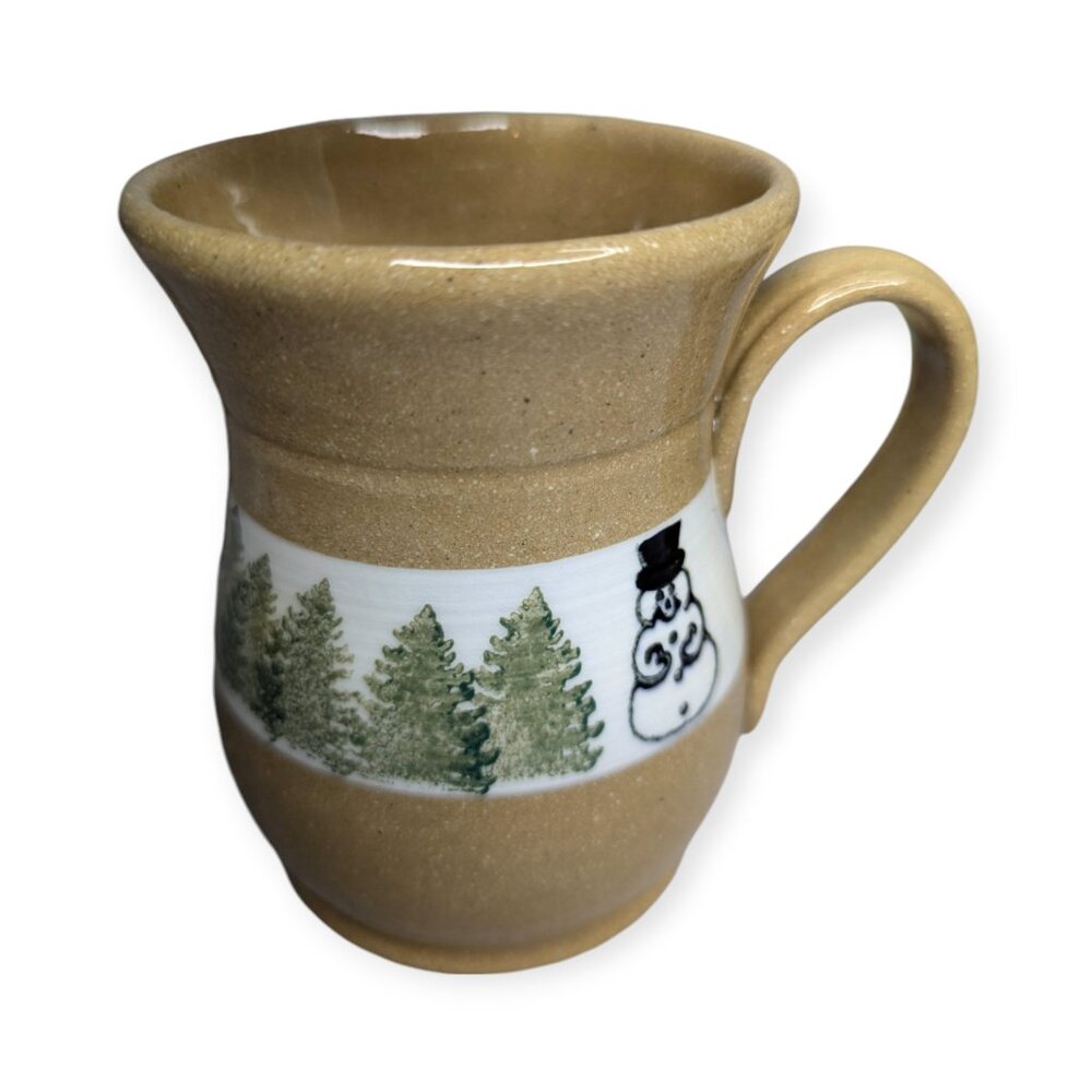 Mill Creek Stoneware Made In Coshocton, Ohio Pat Fleming Set of 6 Matching Mugs